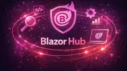 Illustrazione dell'area di lavoro Blazor dalla homepage