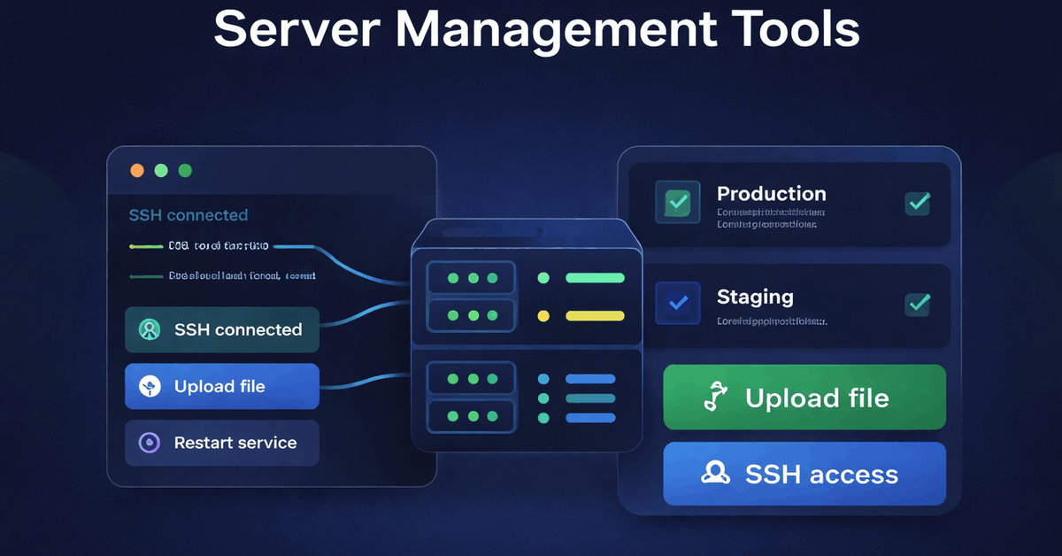 Server Tools Hub: VPS File Transfer and SSH Workflows