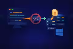 Illustration de l'article sur le transfert de fichiers vers un VPS sans SCP