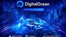 Dashboard di DigitalOcean App Platform con metriche in tempo reale e auto-scaling