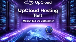 Illustrazione del test di performance dell'hosting UpCloud con storage MaxIOPS