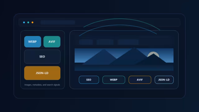 Illustrazione panoramica dell'hub web